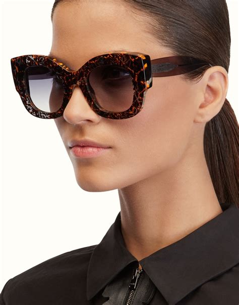 lentes fendi para mujer|Fendi oversized 56mm sunglasses.